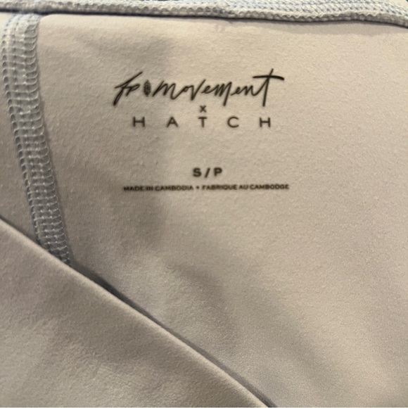 Free People Movement x Hatch light lilac maternity leggings size small - Picture 10 of 12